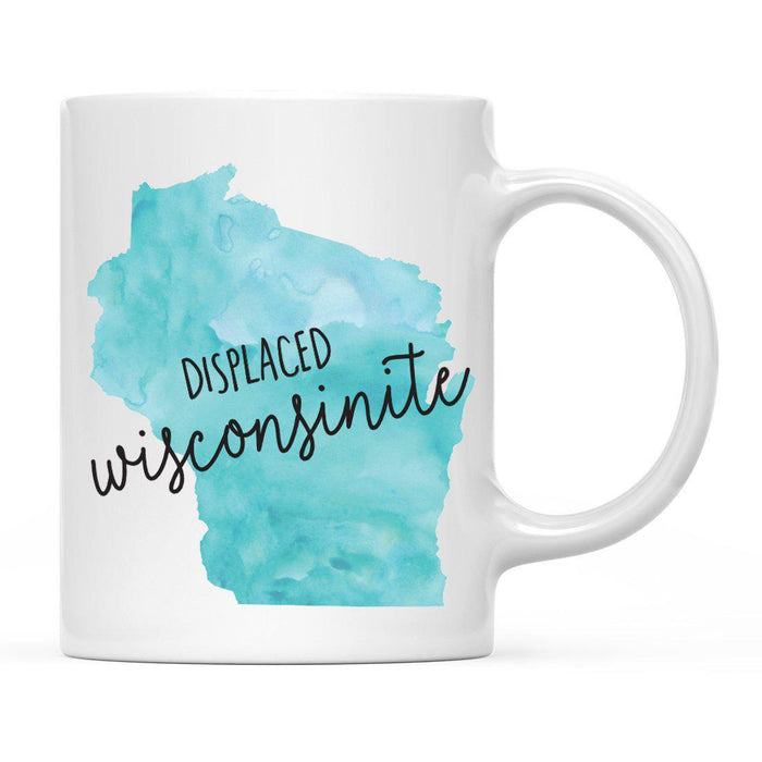 Andaz Press 11oz Aqua Displaced Watercolor US State Coffee Mugs-Set of 1-Andaz Press-Alabama-