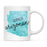 Andaz Press 11oz Aqua Displaced Watercolor US State Coffee Mugs-Set of 1-Andaz Press-Arizona-