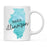 Andaz Press 11oz Aqua Displaced Watercolor US State Coffee Mugs-Set of 1-Andaz Press-Illinois-