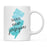Andaz Press 11oz Aqua Displaced Watercolor US State Coffee Mugs-Set of 1-Andaz Press-New Jersey-