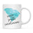 Andaz Press 11oz Aqua Displaced Watercolor US State Coffee Mugs-Set of 1-Andaz Press-South Carolina-