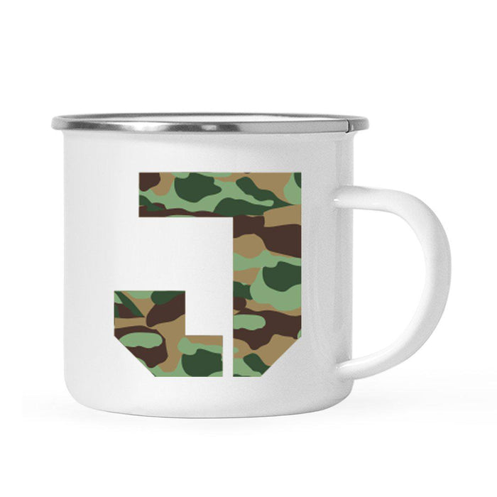 Andaz Press 11oz Army Military Camouflage Monogram Campfire Coffee Mug-Set of 1-Andaz Press-A-