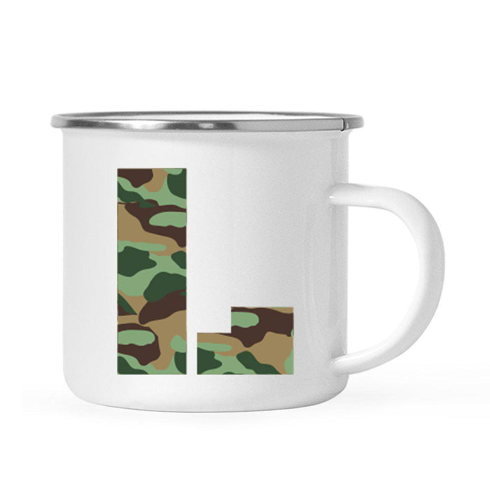 Andaz Press 11oz Army Military Camouflage Monogram Campfire Coffee Mug-Set of 1-Andaz Press-A-