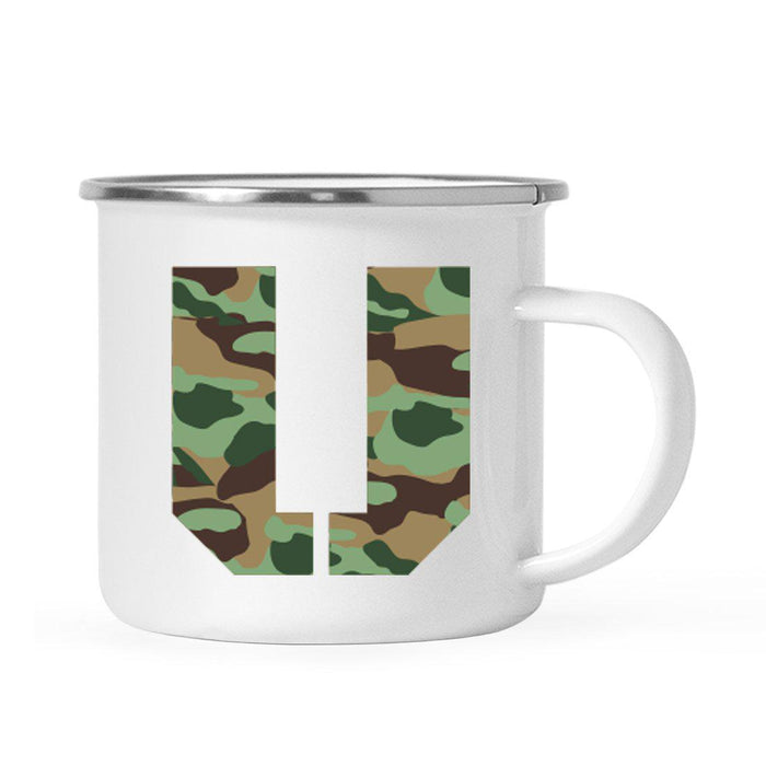 Andaz Press 11oz Army Military Camouflage Monogram Campfire Coffee Mug-Set of 1-Andaz Press-A-