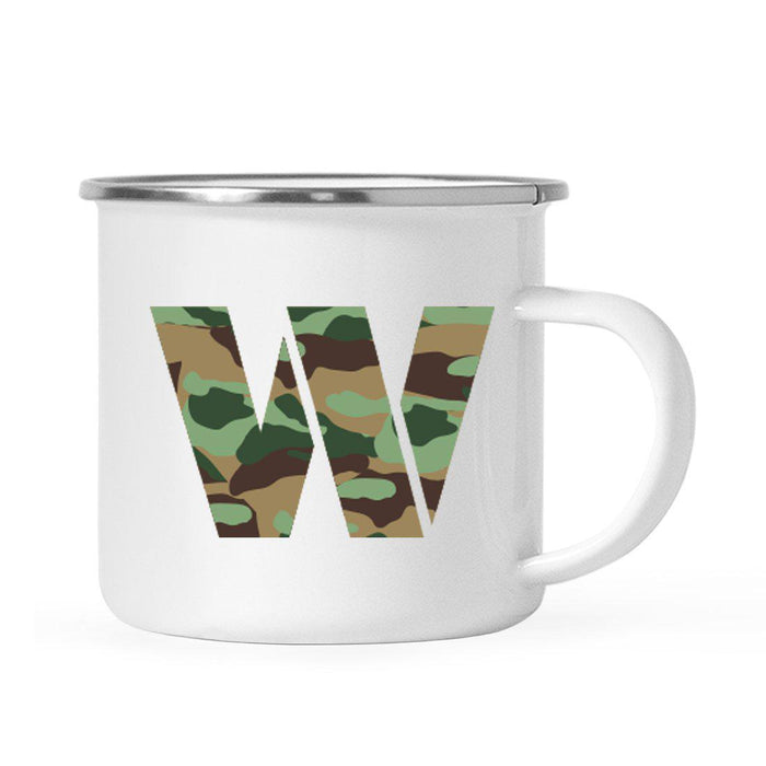 Andaz Press 11oz Army Military Camouflage Monogram Campfire Coffee Mug-Set of 1-Andaz Press-A-