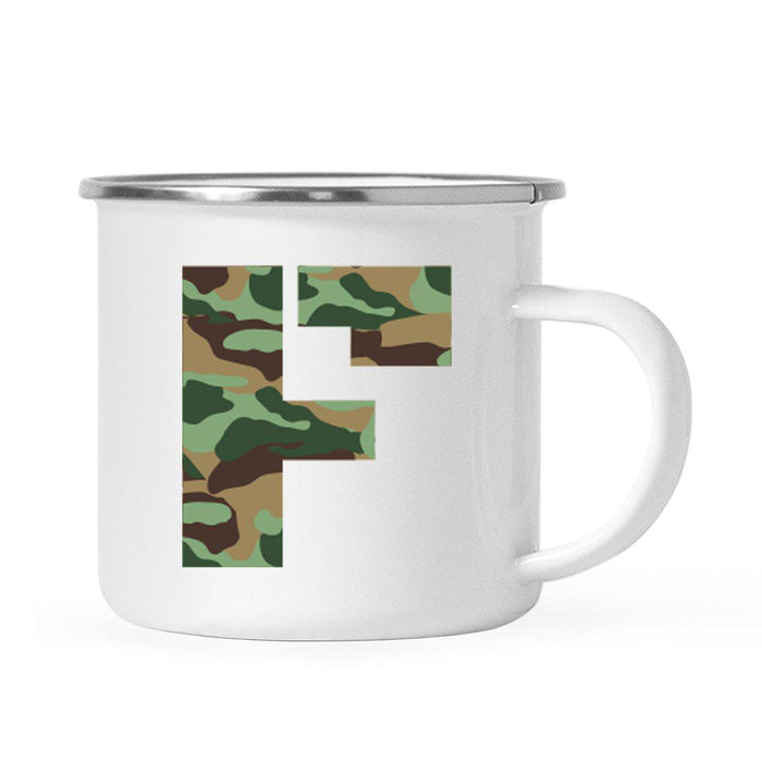 Andaz Press 11oz Army Military Camouflage Monogram Campfire Coffee Mug-Set of 1-Andaz Press-F-