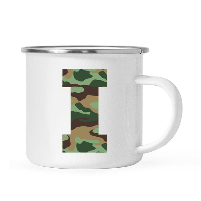Andaz Press 11oz Army Military Camouflage Monogram Campfire Coffee Mug-Set of 1-Andaz Press-I-
