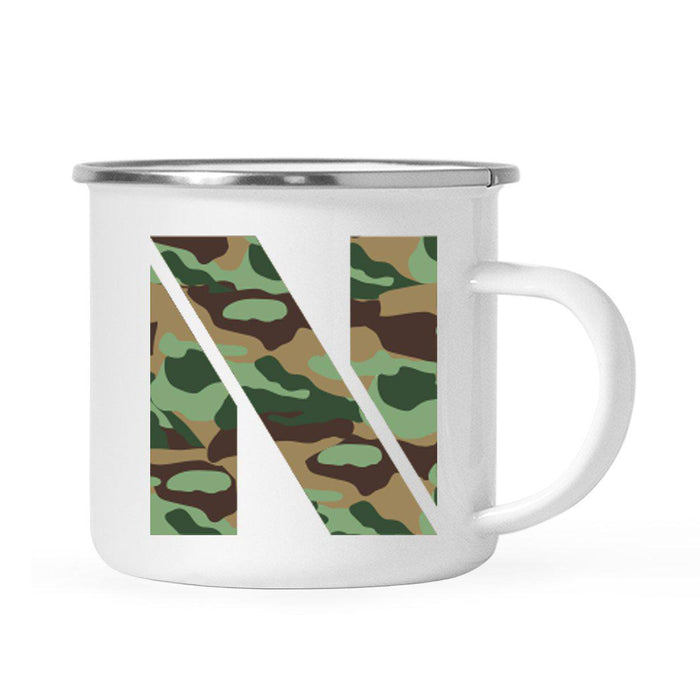 Andaz Press 11oz Army Military Camouflage Monogram Campfire Coffee Mug-Set of 1-Andaz Press-N-