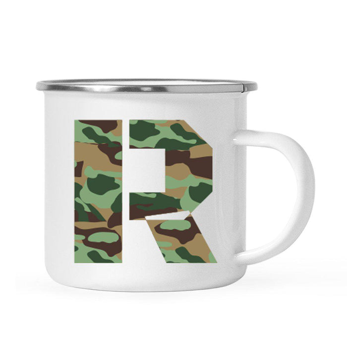 Andaz Press 11oz Army Military Camouflage Monogram Campfire Coffee Mug-Set of 1-Andaz Press-R-