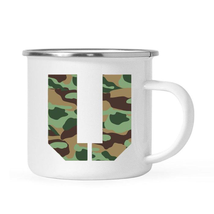 Andaz Press 11oz Army Military Camouflage Monogram Campfire Coffee Mug-Set of 1-Andaz Press-U-