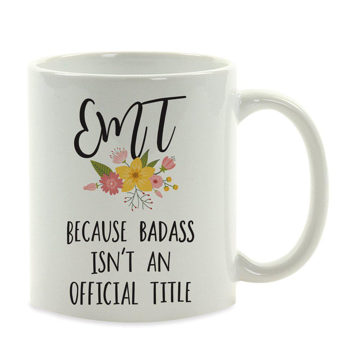 Andaz Press 11oz Badass Isn't An Official Title Floral Graphic Coffee Mug-Set of 1-Andaz Press-Girlfriend-