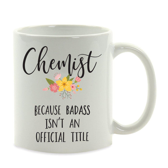 Andaz Press 11oz Badass Isn't An Official Title Floral Graphic Coffee Mug-Set of 1-Andaz Press-Chemist-