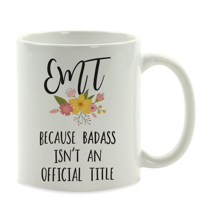 Andaz Press 11oz Badass Isn't An Official Title Floral Graphic Coffee Mug-Set of 1-Andaz Press-EMT-