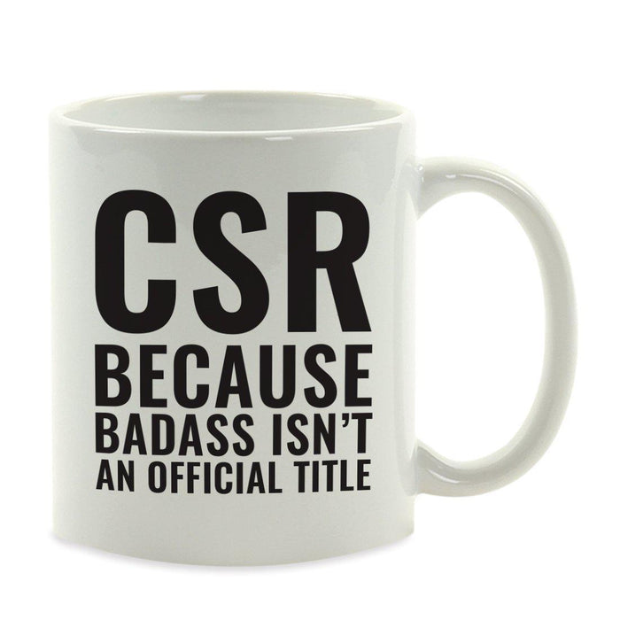 Andaz Press 11oz Badass Isn't an Official Title Modern Style Coffee Mug-Set of 1-Andaz Press-Barber-