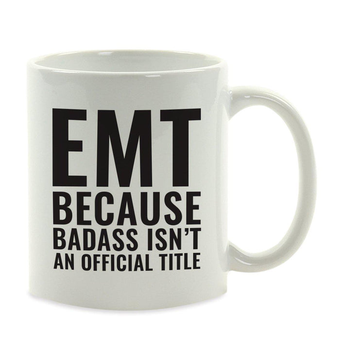 Andaz Press 11oz Badass Isn't an Official Title Modern Style Coffee Mug-Set of 1-Andaz Press-Barber-