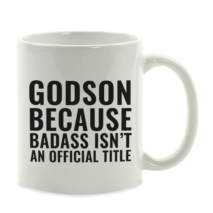 Andaz Press 11oz Badass Isn't an Official Title Modern Style Coffee Mug-Set of 1-Andaz Press-Barber-