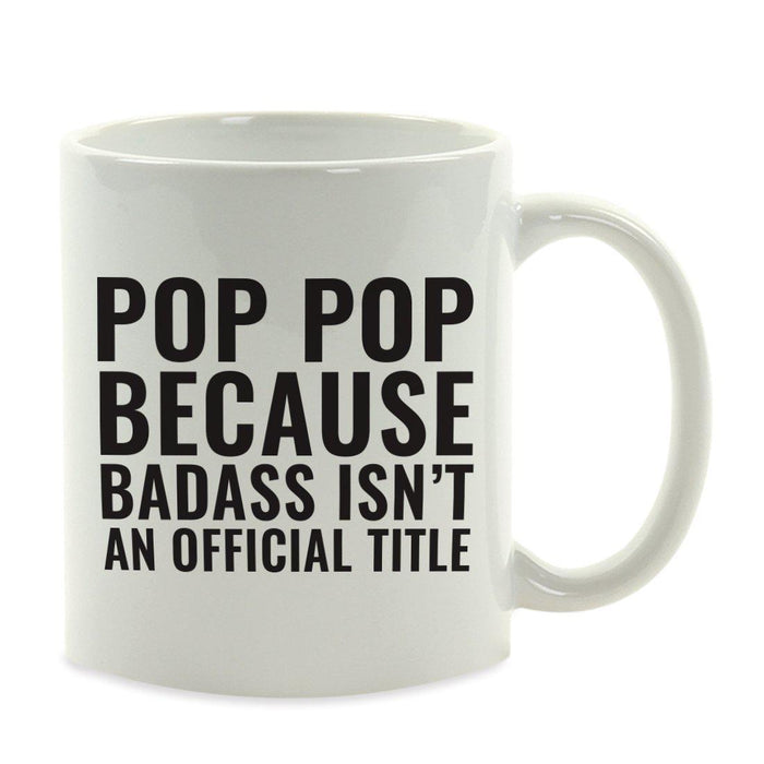 Andaz Press 11oz Badass Isn't an Official Title Modern Style Coffee Mug-Set of 1-Andaz Press-Barber-