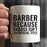 Andaz Press 11oz Badass Isn't an Official Title Modern Style Coffee Mug-Set of 1-Andaz Press-Barber-
