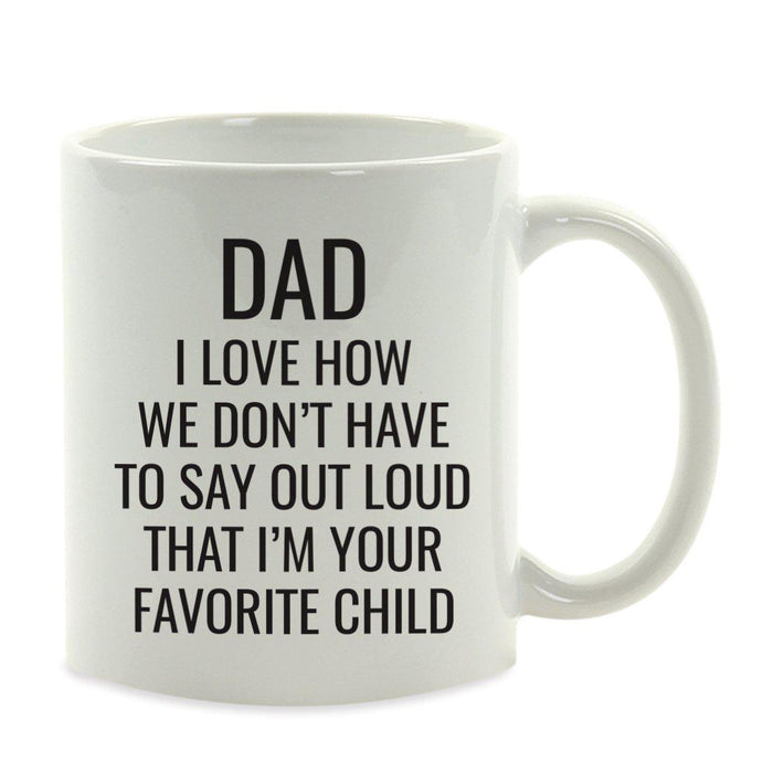 Andaz Press 11oz Best Father's Day Coffee Mug-Set of 1-Andaz Press-Grandpa-