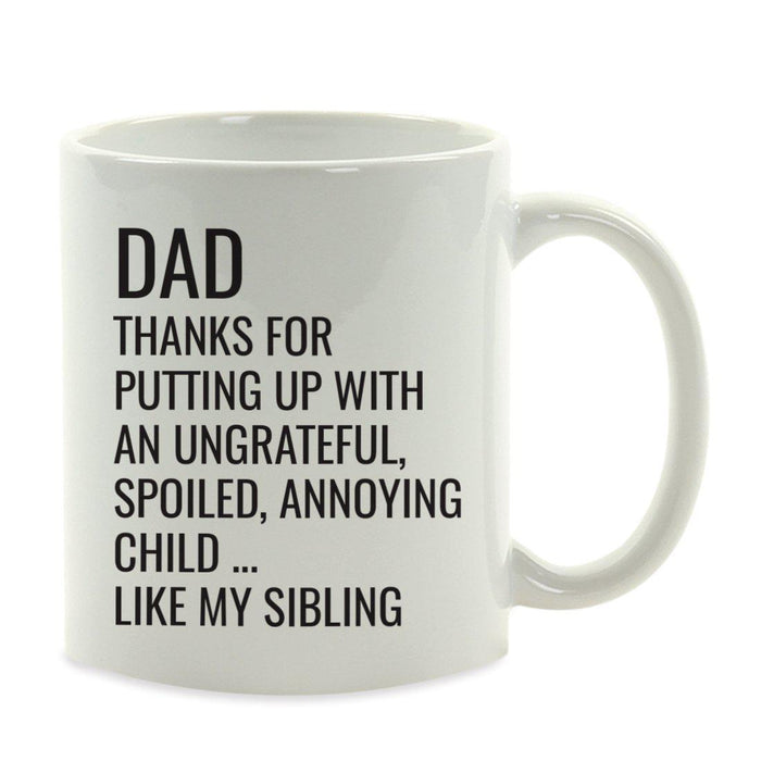 Andaz Press 11oz Best Father's Day Coffee Mug-Set of 1-Andaz Press-Grandpa-