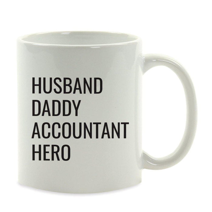 Andaz Press 11oz Best Father's Day Coffee Mug-Set of 1-Andaz Press-Accountant-