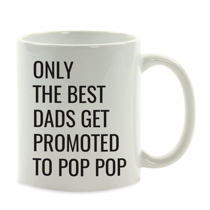 Andaz Press 11oz Best Father's Day Coffee Mug-Set of 1-Andaz Press-Pop Pop-