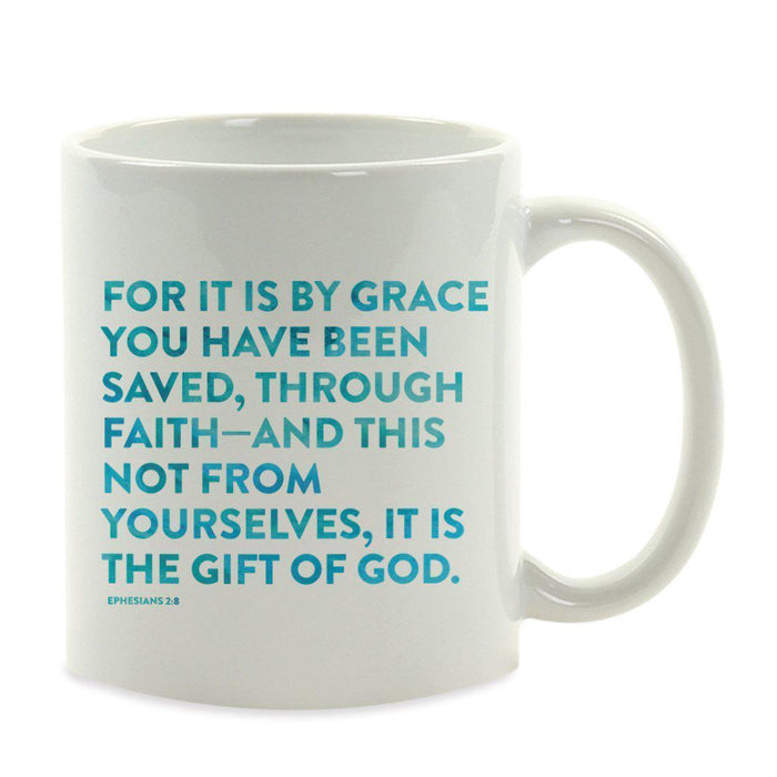 Andaz Press 11oz Bible Verses Coffee Mug-Set of 1-Andaz Press-John 3:16-