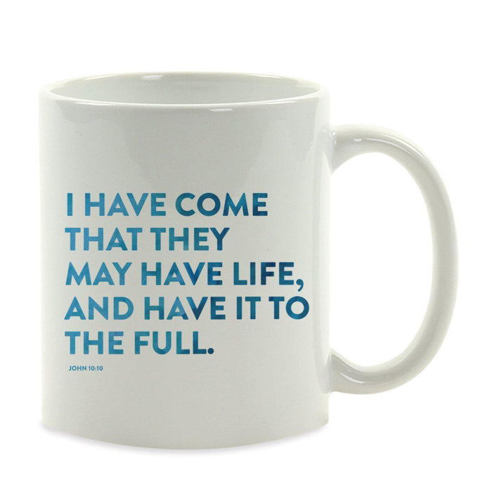 Andaz Press 11oz Bible Verses Coffee Mug-Set of 1-Andaz Press-John 3:16-