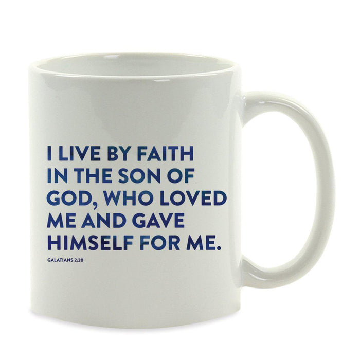Andaz Press 11oz Bible Verses Coffee Mug-Set of 1-Andaz Press-John 3:16-