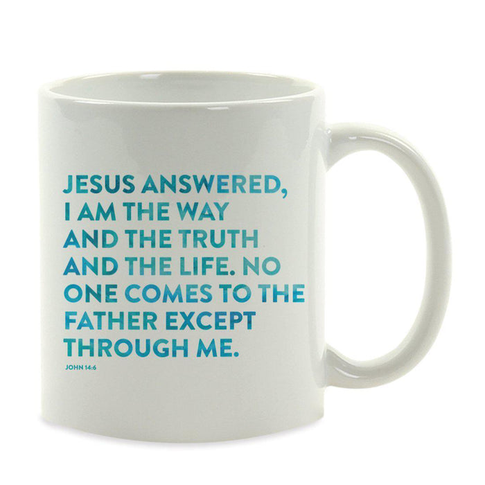 Andaz Press 11oz Bible Verses Coffee Mug-Set of 1-Andaz Press-John 3:16-