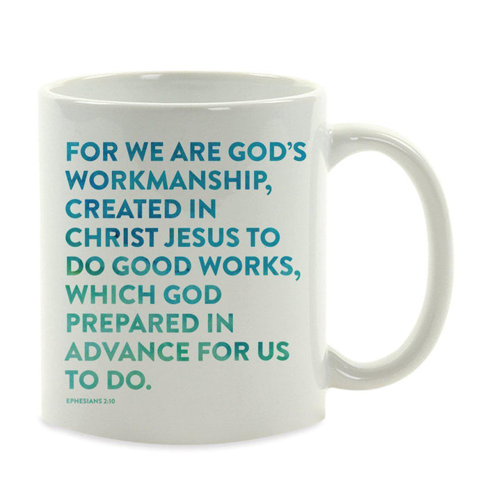 Andaz Press 11oz Bible Verses Coffee Mug-Set of 1-Andaz Press-John 3:16-