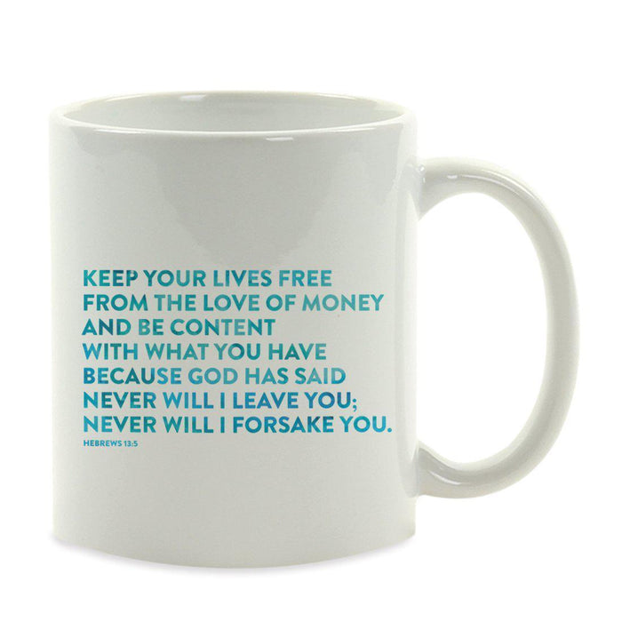 Andaz Press 11oz Bible Verses Coffee Mug-Set of 1-Andaz Press-John 3:16-