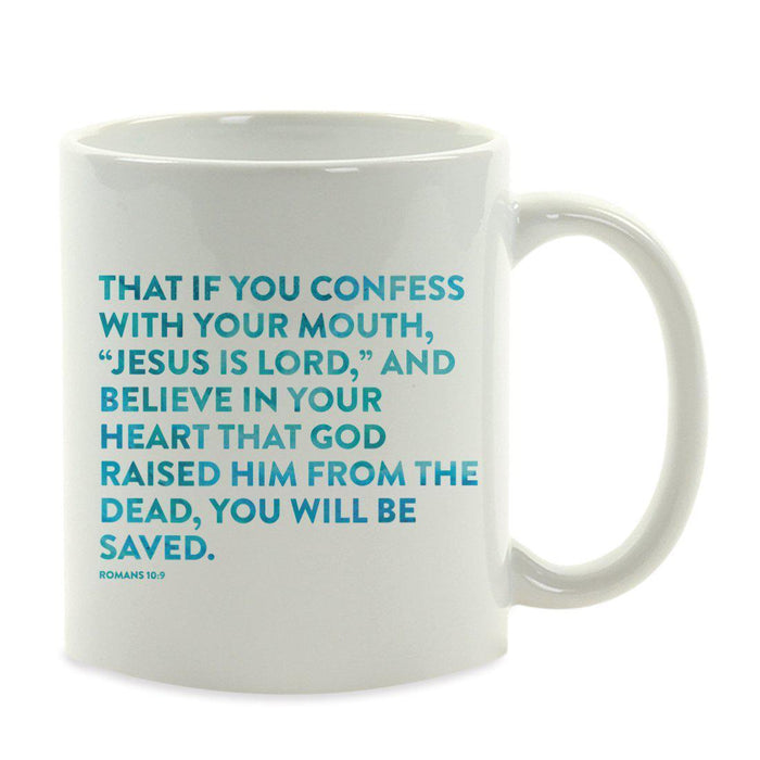 Andaz Press 11oz Bible Verses Coffee Mug-Set of 1-Andaz Press-John 3:16-