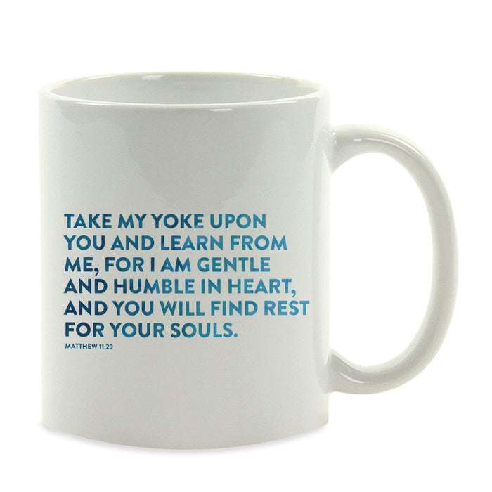 Andaz Press 11oz Bible Verses Coffee Mug-Set of 1-Andaz Press-John 3:16-