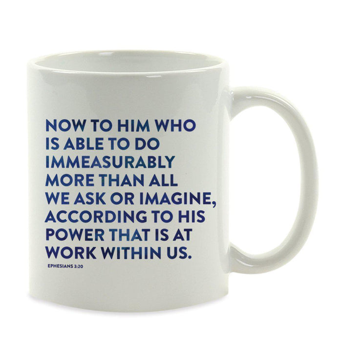 Andaz Press 11oz Bible Verses Coffee Mug-Set of 1-Andaz Press-John 3:16-