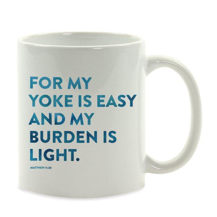 Andaz Press 11oz Bible Verses Coffee Mug-Set of 1-Andaz Press-John 3:16-