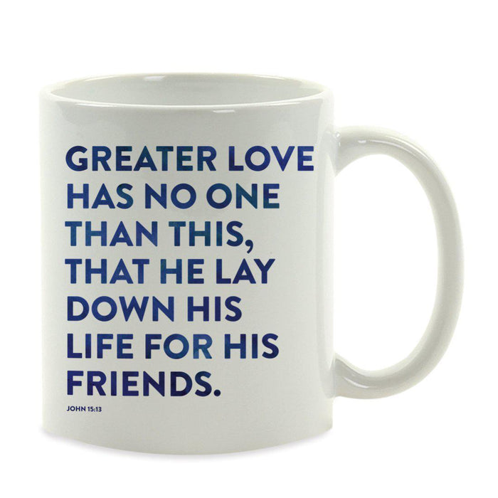 Andaz Press 11oz Bible Verses Coffee Mug-Set of 1-Andaz Press-John 3:16-