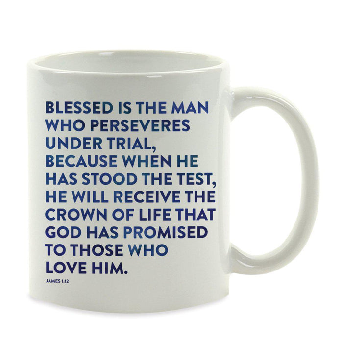 Andaz Press 11oz Bible Verses Coffee Mug-Set of 1-Andaz Press-John 3:16-