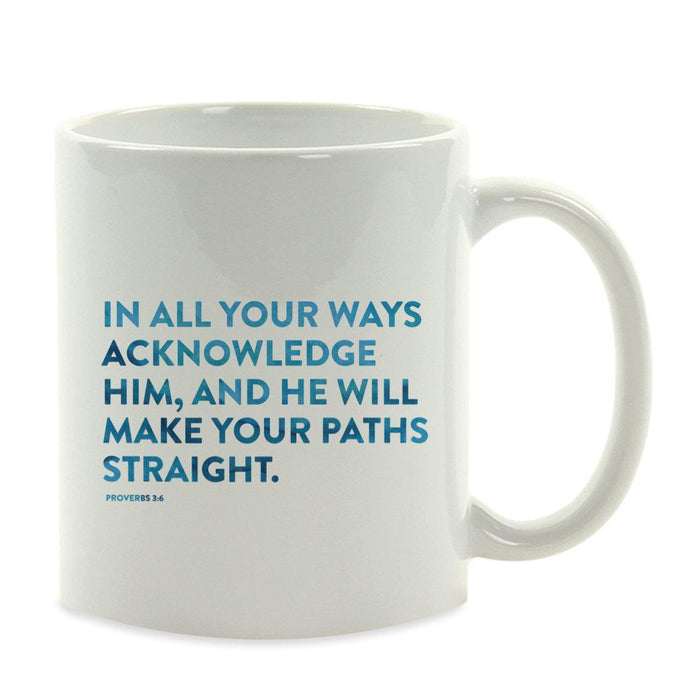 Andaz Press 11oz Bible Verses Coffee Mug-Set of 1-Andaz Press-John 3:16-
