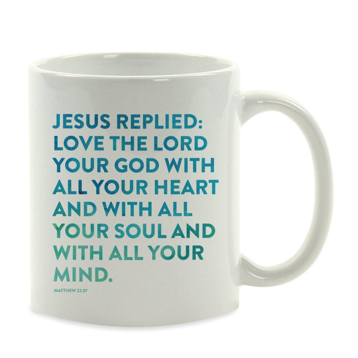 Andaz Press 11oz Bible Verses Coffee Mug-Set of 1-Andaz Press-John 3:16-