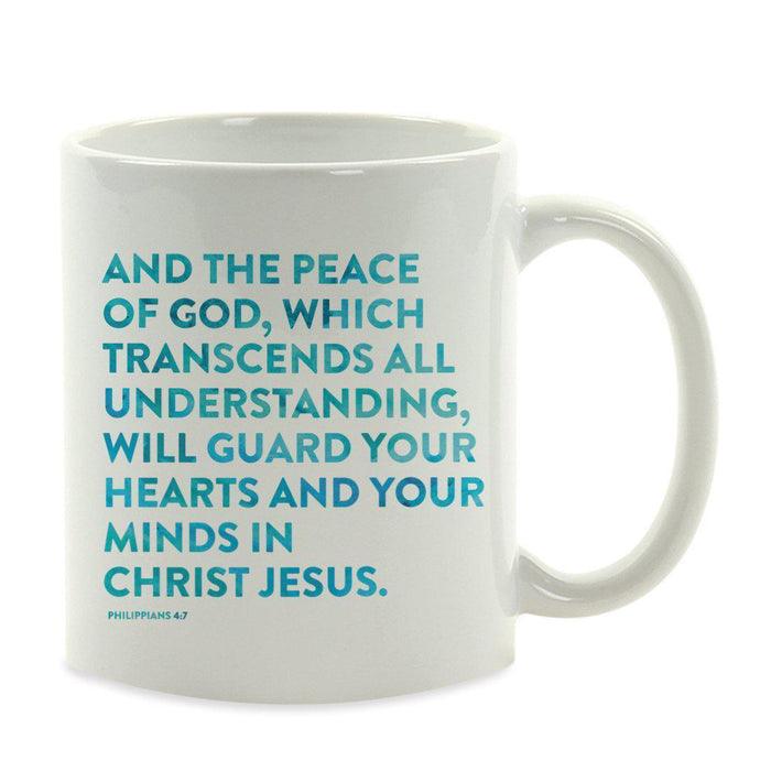 Andaz Press 11oz Bible Verses Coffee Mug-Set of 1-Andaz Press-Philippians 4:7-