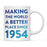 Andaz Press 11oz Birthday Milestone Making World a Better Place Coffee Mug-Set of 1-Andaz Press-1954-