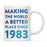Andaz Press 11oz Birthday Milestone Making World a Better Place Coffee Mug-Set of 1-Andaz Press-1983-