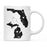 Andaz Press 11oz Black And White Modern Florida Long Distance Coffee Mug-Set of 1-Andaz Press-Alabama-