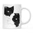 Andaz Press 11oz Black And White Modern Illinois Long Distance Coffee Mug-Set of 1-Andaz Press-Ohio-