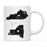 Andaz Press 11oz Black And White Modern New York Long Distance Coffee Mug-Set of 1-Andaz Press-Kentucky-