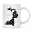 Andaz Press 11oz Black And White Modern New York Long Distance Coffee Mug-Set of 1-Andaz Press-Michigan-