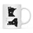 Andaz Press 11oz Black And White Modern New York Long Distance Coffee Mug-Set of 1-Andaz Press-Minnesota-