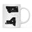 Andaz Press 11oz Black And White Modern New York Long Distance Coffee Mug-Set of 1-Andaz Press-Montana-