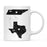 Andaz Press 11oz Black And White Modern Texas Long Distance Coffee Mug-Set of 1-Andaz Press-Tennessee-
